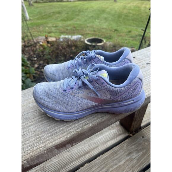 Brooks Ghost 14 1203561B566 Purple Running Shoes Sneakers Women - Sz 8.5 - Picture 1 of 9